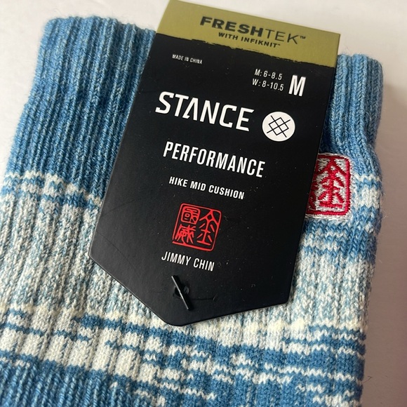 Stance Performance Hike Mid Cushion Wool Blend Crew Socks Size Medium - Picture 2 of 16